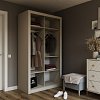 Ντουλάπα Linea Cashmere με καθρέφτη 120x60x215cm GR-LINEAMIR-4