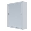 Ντουλάπα Reflex Λευκή με καθρέφτη 180x60x215cm GR-REFLMIR-1