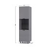Craft Στήλη Φούρνου Γραφίτη 60x57x214cm HL2143C01
