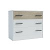 Συρταριέρα Viva Λευκό-Σονόμα 90x39x75cm GR-VIVA3S-1