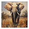 Πίνακας σε καμβά Elepho Inart 100x3x100εκ 296-000049