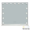 Καθρέπτης Led Hollywood pakoworld μέταλλο λευκό 60x12x52.3εκ 298-000050
