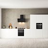 DAVOLINE SHAPE 060 BL Απορροφητήρας Καμινάδα 60cm Μαύρο 801003404