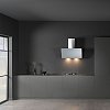 DAVOLINE SHAPE Απορροφητήρας Καμινάδα 60cm Γκρι 801003406