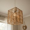 Φωτιστικό οροφής Dorotan Inart E27 φυσικό 30x27x110εκ 311-000001