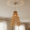Φωτιστικό οροφής Nairan Inart E27 φυσικό Φ30x125εκ 311-000003