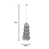 Φωτιστικό οροφής Frola Inart E27 φυσικό Φ25x115εκ 311-000010