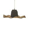 Φωτιστικό οροφής Darla Inart E27 φυσικό Φ57x110εκ 311-000013