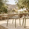 Καρέκλα Zoi pakoworld pp σε απόχρωση cappucino 49x58x80εκ 326-000003