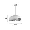 Φωτιστικό οροφής led Ferecon pakoworld E27 ps λευκό Φ45x25εκ 342-000093