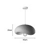 Φωτιστικό οροφής led Ferecon pakoworld E27 ps μπεζ Φ45x25εκ 342-000094