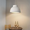 Φωτιστικό οροφής led Jenila pakoworld E27 ps λευκό Φ30x20εκ 342-000096