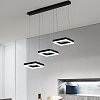 Φωτιστικό οροφής τρίφωτο Benor pakoworld led μέταλλο μαύρο 70x20x15εκ 342-000101
