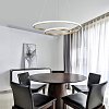 Φωτιστικό οροφής Rexon pakoworld led μέταλλο χρυσό Φ49x12εκ 342-000102