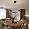Φωτιστικό οροφής Rexon pakoworld led μέταλλο μαύρο Φ49x12εκ 342-000103