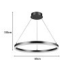 Φωτιστικό οροφής Nebrian pakoworld led μέταλλο χρυσό Φ60x15εκ 342-000104