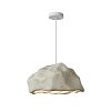 Φωτιστικό οροφής led Gkery pakoworld E27 ps λευκό Φ52x30εκ 342-000092