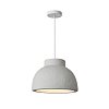 Φωτιστικό οροφής led Jenila pakoworld E27 ps λευκό Φ30x20εκ 342-000096