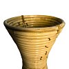 Βάζο Virnia Inart pe rattan σε φυσική απόχρωση Φ40x70εκ 343-000108