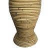 Βάζο Virnia Inart pe rattan σε φυσική απόχρωση Φ40x70εκ 343-000108
