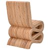 Πολυθρόνα Favorsy pakoworld rattan σε φυσική απόχρωση 52x65x90εκ 344-000011