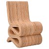 Πολυθρόνα Favorsy pakoworld rattan σε φυσική απόχρωση 52x65x90εκ 344-000011