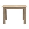 Τραπέζι Manka pakoworld σε sonoma απόχρωση 110x80x77εκ 361-000002