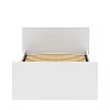 Κρεβάτι Toscana pakoworld σε λευκή απόχρωση 90x200εκ 361-000024