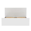 Κρεβάτι διπλό Toscana pakoworld σε λευκή απόχρωση 160x200εκ 361-000025