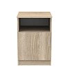 Κομοδίνο Galdi pakoworld σε sonoma απόχρωση 40x45x60εκ 361-000033