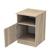 Κομοδίνο Galdi pakoworld σε sonoma απόχρωση 40x45x60εκ 361-000033