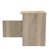 Κομοδίνο Galdi pakoworld σε sonoma απόχρωση 40x45x60εκ 361-000033