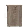 Κομοδίνο Galdi pakoworld σε sonoma truffle απόχρωση 40x45x60εκ 361-000034
