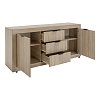 Μπουφές Doha pakoworld σε sonoma απόχρωση 180x45x80.5εκ 361-000070