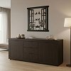 Μπουφές Doha pakoworld σε wenge απόχρωση 180x45x80.5εκ 361-000071