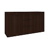 Μπουφές Doha pakoworld σε wenge απόχρωση 150x45x80.5εκ 361-000101