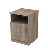Κομοδίνο Galdi pakoworld σε sonoma truffle απόχρωση 40x45x60εκ 361-000034