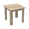 Τραπέζι Manka I pakoworld σε sonoma απόχρωση 80x80x77εκ 361-000006