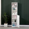 Ντουλάπι-στήλη Desilia pakoworld mdf λευκό 37x30x160εκ 370-000031
