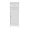 Ντουλάπι-στήλη Chesy pakoworld mdf λευκό 32x30x87εκ 370-000033