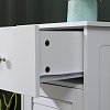 Ντουλάπι-στήλη Chesy pakoworld mdf λευκό 32x30x87εκ 370-000033