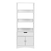 Ντουλάπι-στήλη Sejo pakoworld mdf λευκό 60x32.5x154εκ 370-000035