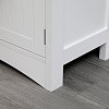 Ντουλάπι-στήλη Sejo pakoworld mdf λευκό 60x32.5x154εκ 370-000035