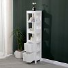 Ντουλάπι-στήλη Kelby pakoworld mdf λευκό 30x30x144εκ 370-000036