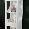 Ντουλάπι-στήλη Kelby pakoworld mdf λευκό 30x30x144εκ 370-000036