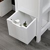 Ντουλάπι-στήλη Kelby pakoworld mdf λευκό 30x30x144εκ 370-000036