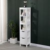 Ντουλάπι-στήλη Kelby pakoworld mdf λευκό 30x30x144εκ 370-000036