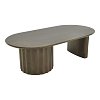 Τραπέζι σαλονιού Flute pakoworld wenge μασίφ ξύλο μάνγκο 130x65x40εκ 372-000030