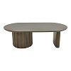Τραπέζι σαλονιού Flute pakoworld wenge μασίφ ξύλο μάνγκο 130x65x40εκ 372-000030