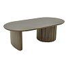 Τραπέζι σαλονιού Flute pakoworld wenge μασίφ ξύλο μάνγκο 130x65x40εκ 372-000030